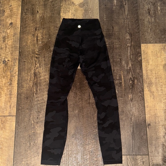 lululemon athletica Pants - Lululemon Black Camo Leggings